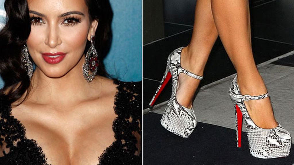 Kim Kardashian, piel de serpiente