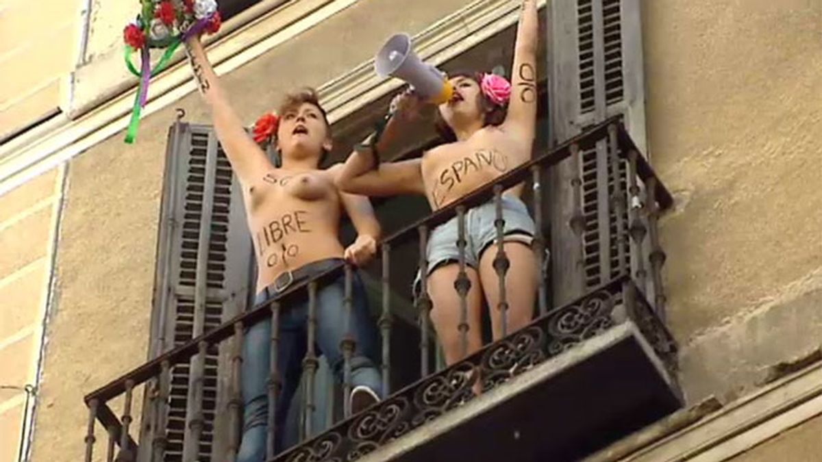Femen en Madrid