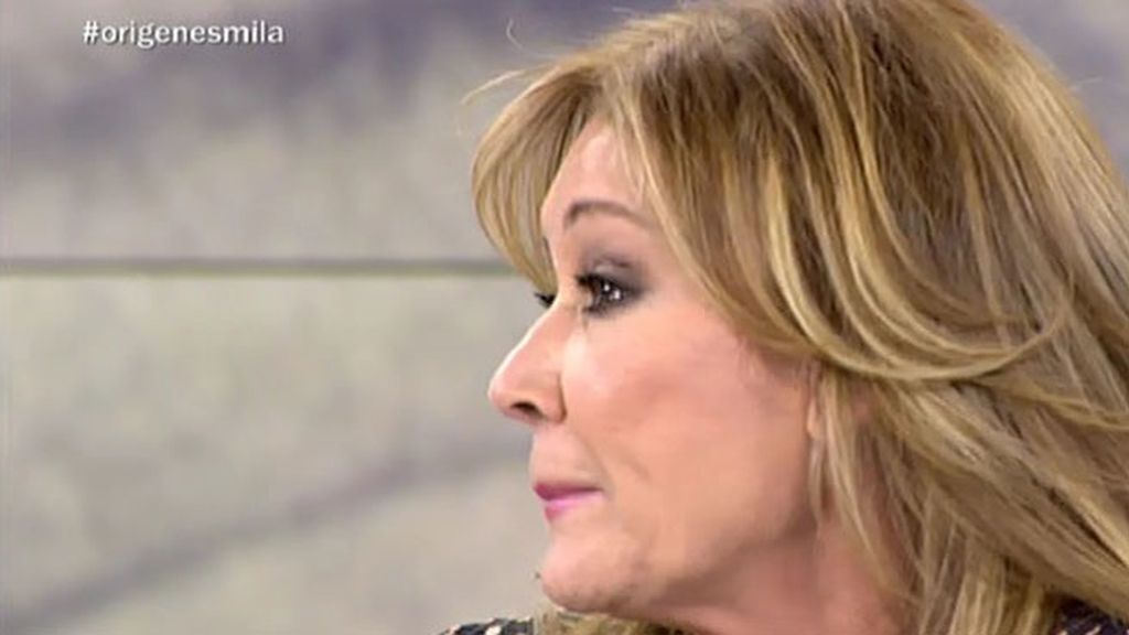 La colaboradora nos mostraba sus orígenes y recordaba a sus padres