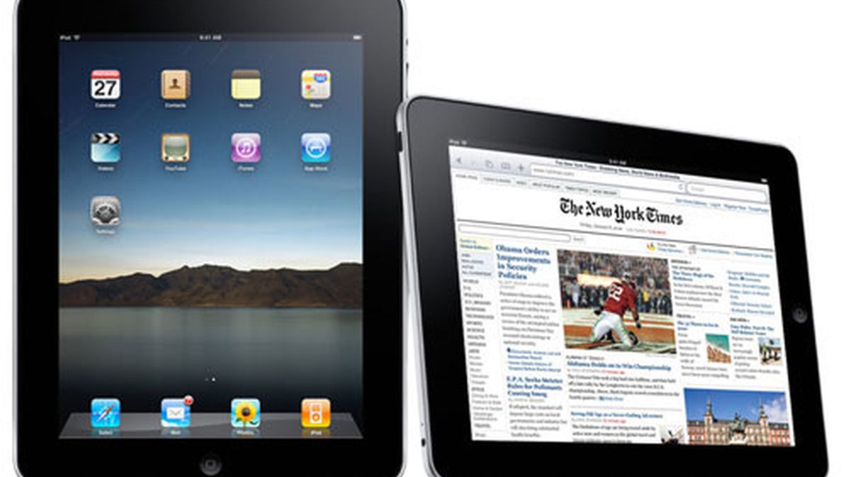 Imagen del iPad. Foto: Apple.