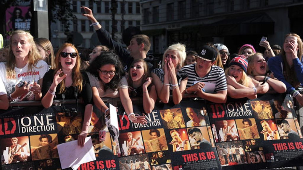 One Direction en el estreno de "This is Us"