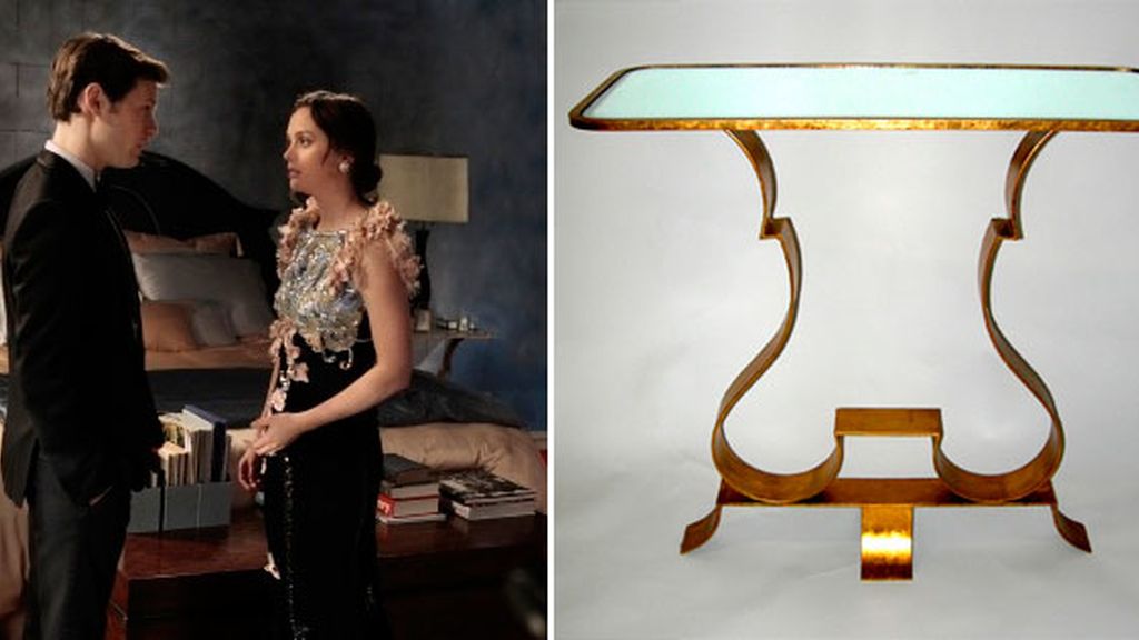 La butaca de Lily, la cama de Serena y las sillas de Blair...