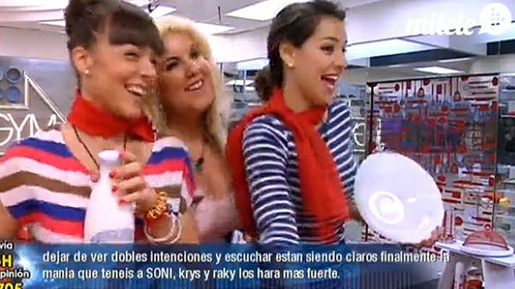 Los chicos le han dedicado un baile a Miriam, la última expulsada