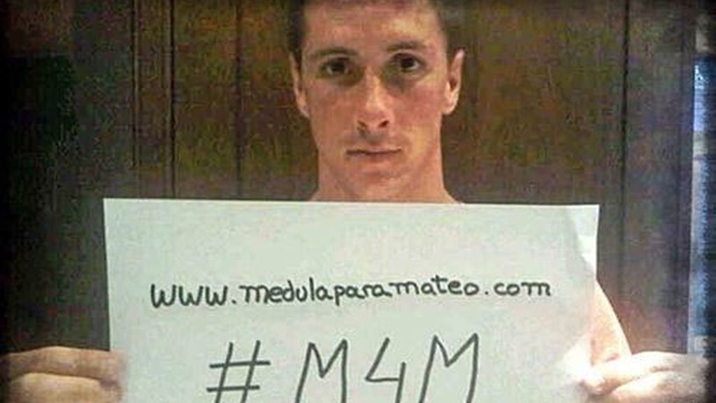 Fernando Torres busca #MedulaParaMateo