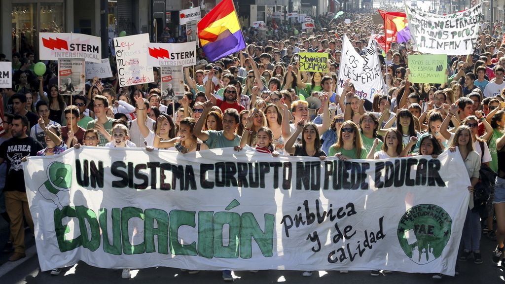 Manifestación en Murcia