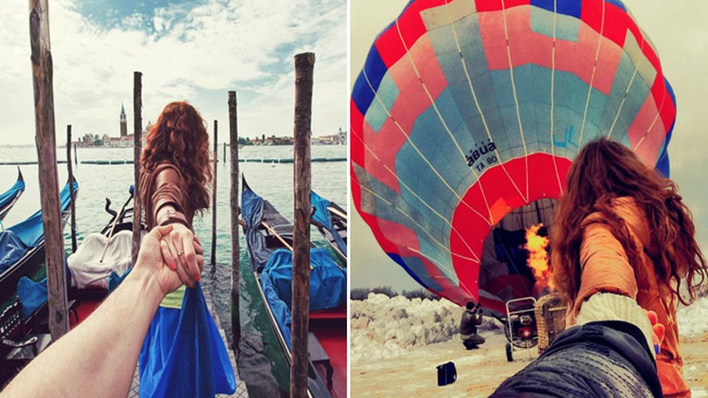 La mano de Osmann y la espalda de Nataly