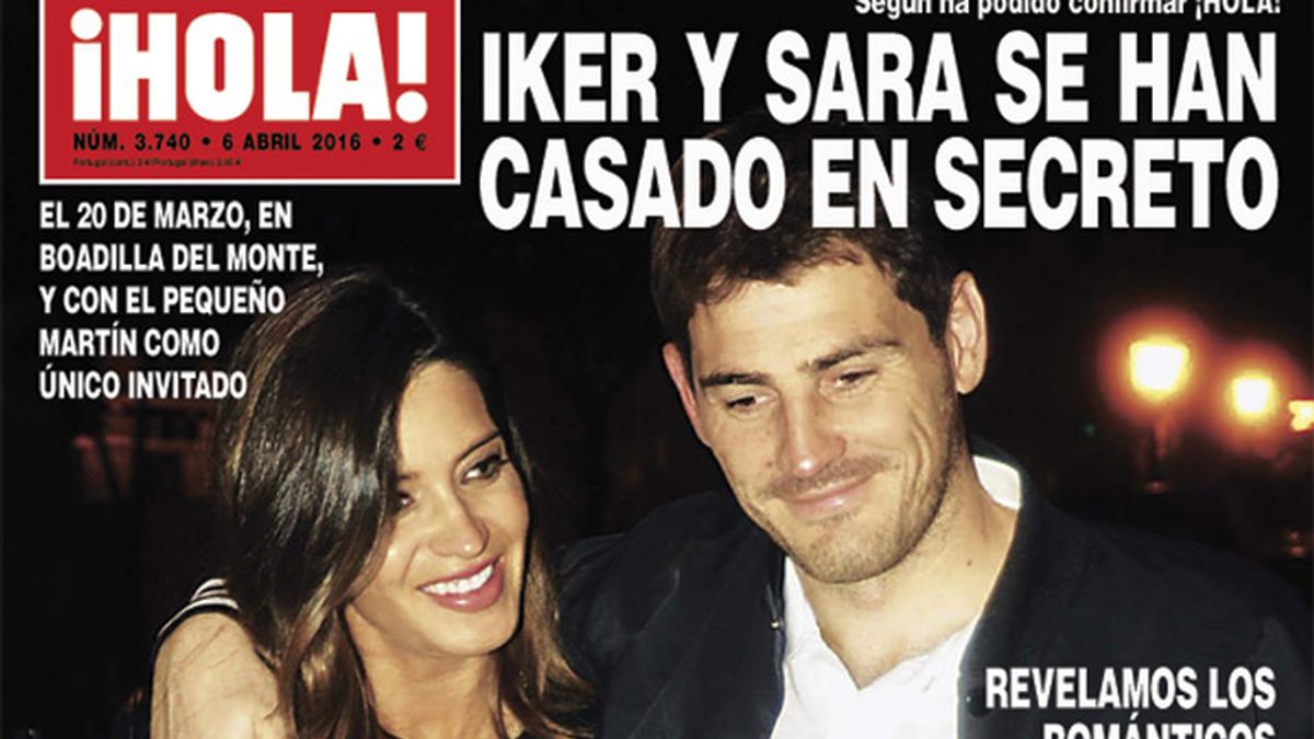 Se casan Sara Carbonero e Iker Casillas