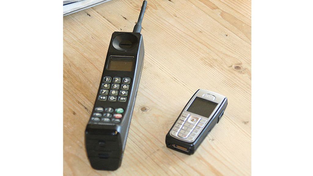 Cuando los móviles eran así