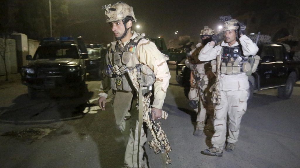 El atentado en Kabul, en imágenes
