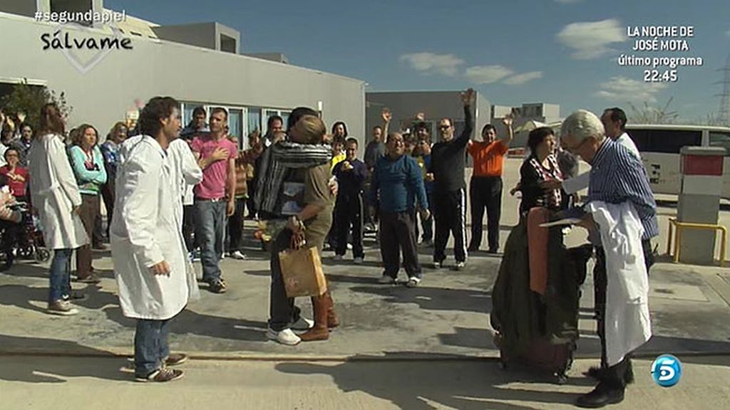 La colaboradora de 'Sálvame' pasa unos días en la Fundación Virgen del Pueyo