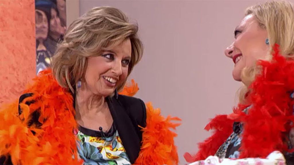 La presentadora compartió novio con Eugenia