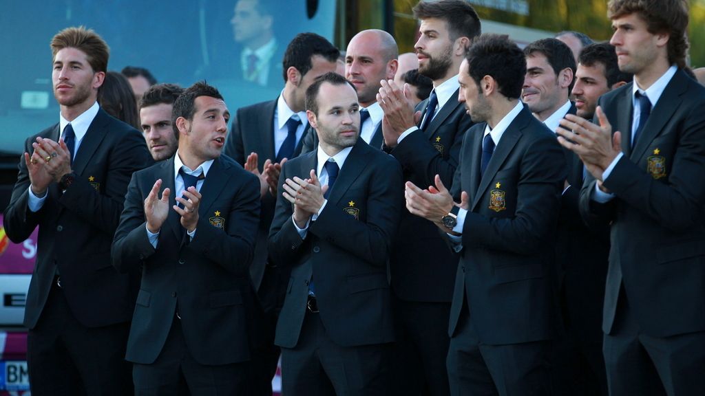 La selección española ya está en Polonia