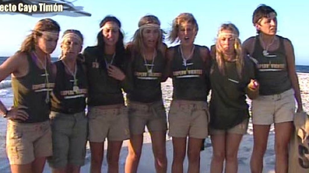 Las mujeres Walquirias de la isla