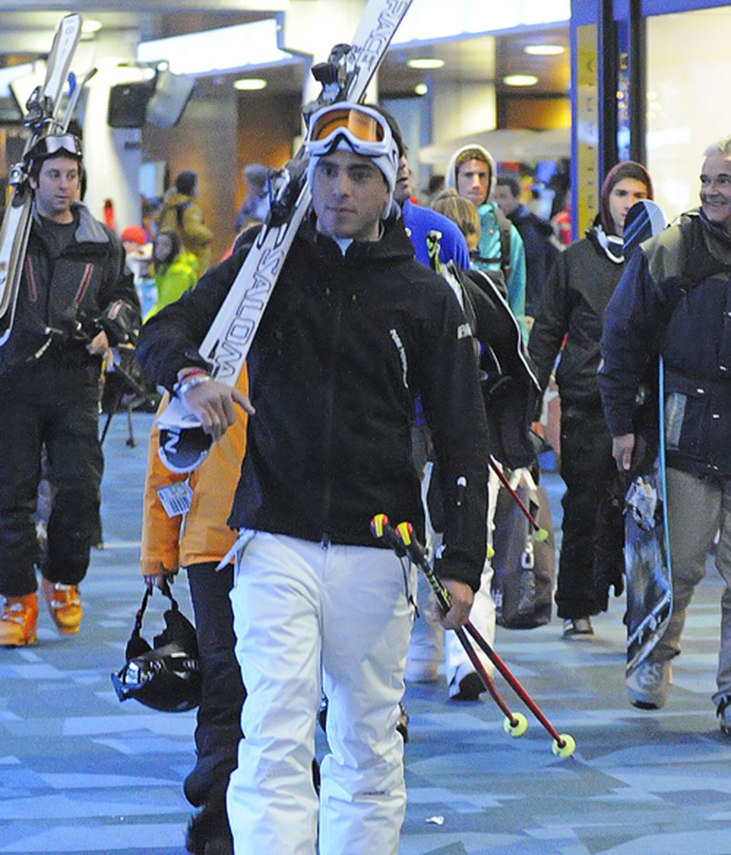 Elena Tablada y Daniel Arigita, escapada de snowboard a Baqueira