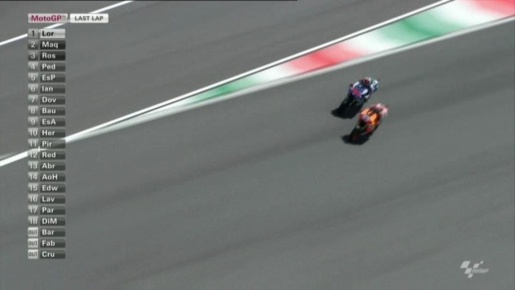 Márquez y Lorenzo firman la mejor carrera de los que llevamos de año