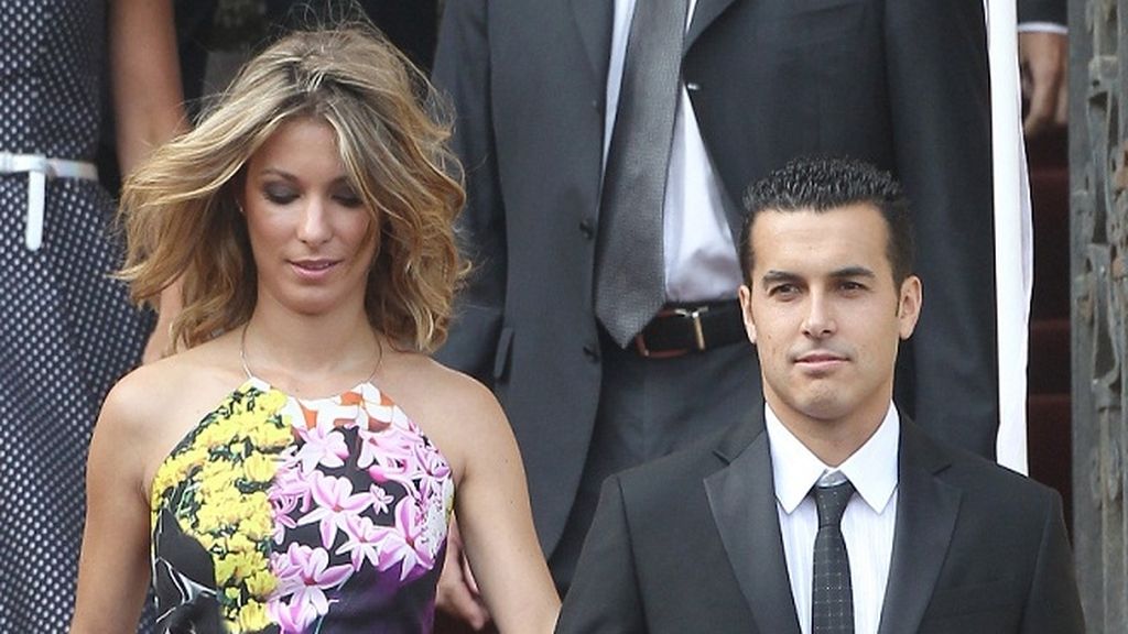 Pedrito Rodríguez junto a su esposa, Carolina Rodríguez con la que tendrá un hijo.