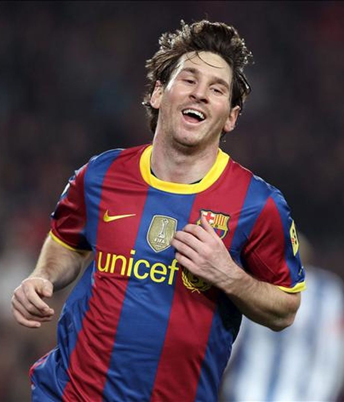 El delantero argentino del FC Barcelona Lionel Messi. EFE/Archivo