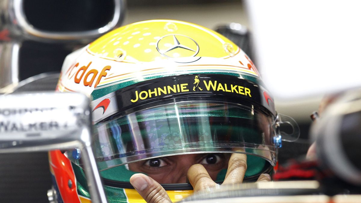 Hamilton durante la preimera sesión de entrenamientos del Gran Premio de Canadá
