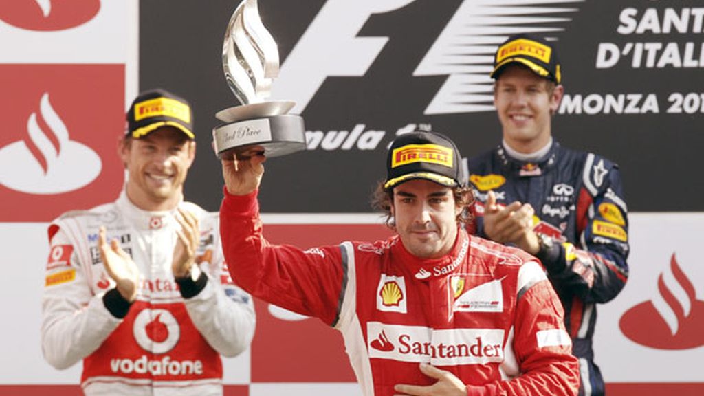 Así celebraban el podio