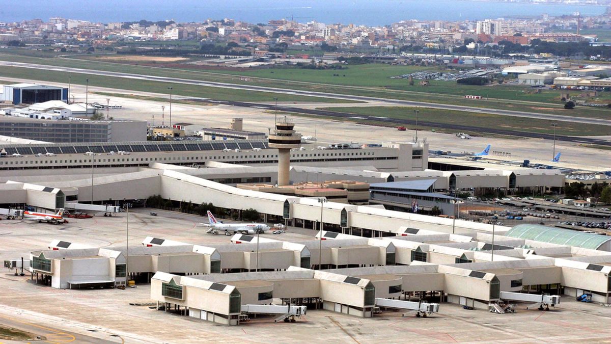 Aeropuerto de Son Sant Joan en Palma de Mallorca