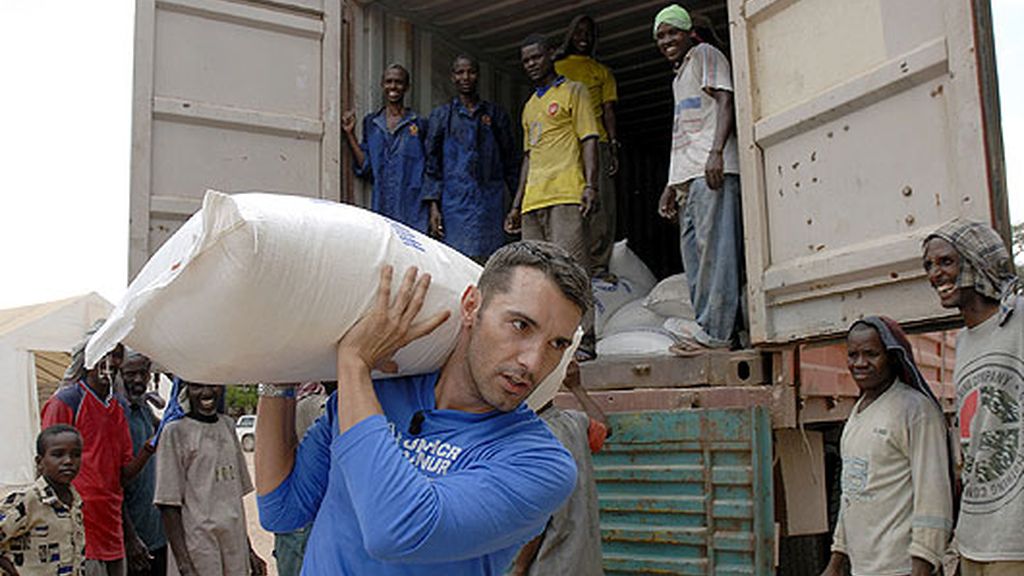 Jesús Vázquez, embajador de ACNUR en Kenia