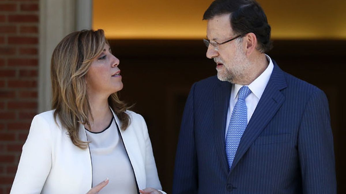 Susana Díaz se reúne con Rajoy en la Moncloa