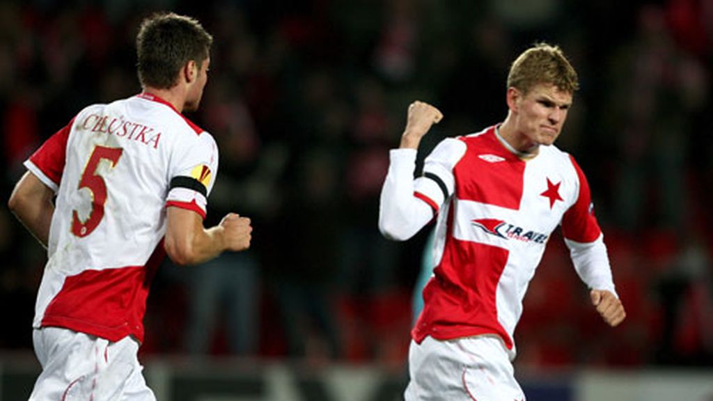 Slavia de Praga-Valencia, en imágenes