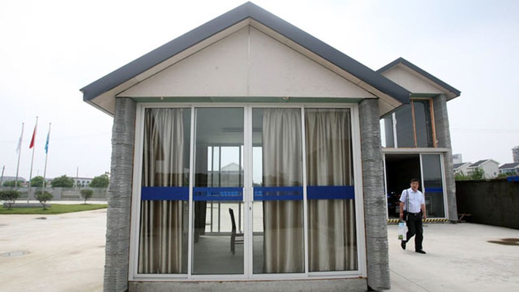 Una empresa china construye casas con un impresora 3D