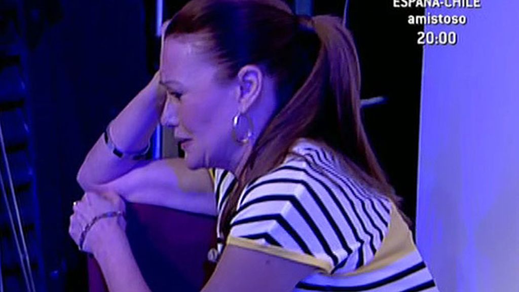 Raquel Moragues abandona corriendo el plató tras escuchar a su hijo
