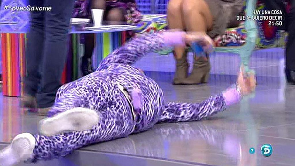 Kiko Hernández y Lydia Lozano, con el pijama de la colaboradora