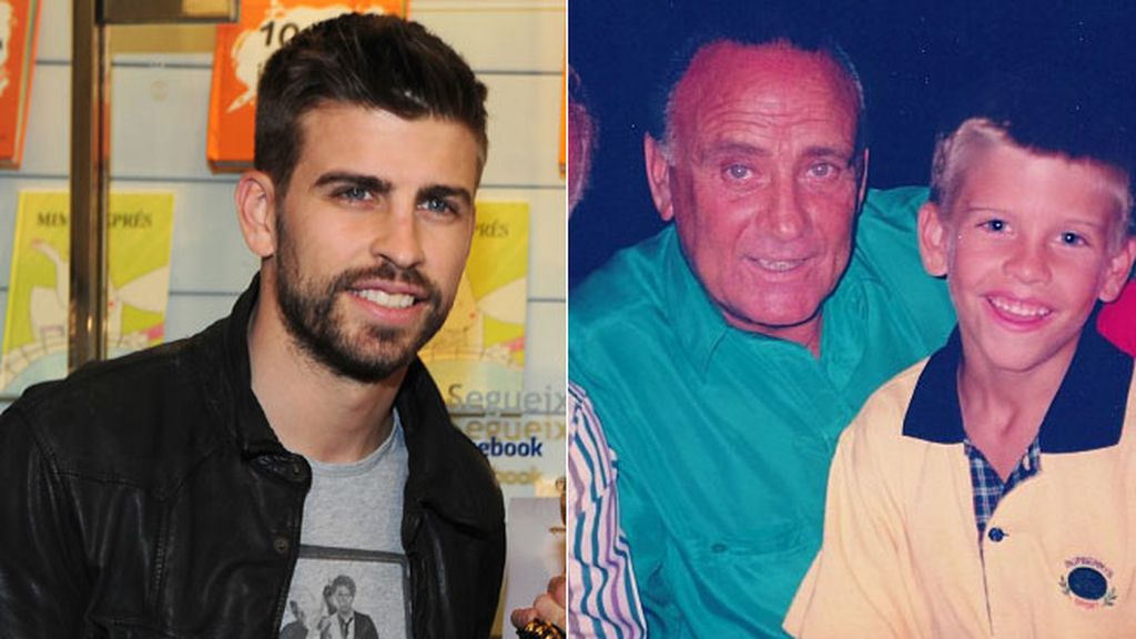 Gerard Piqué, apuntando maneras desde pequeño