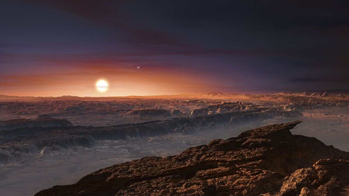 Hallan un planeta habitable que orbita la estrella más cercana a la Tierra