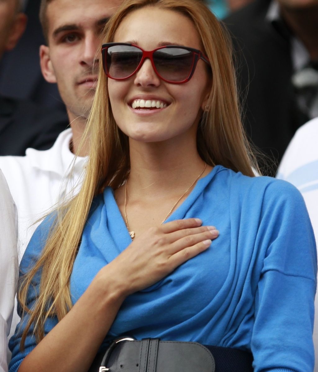Jelena Ristic arrebata el protagonismo a su novio Djokovic en el US Open 2011