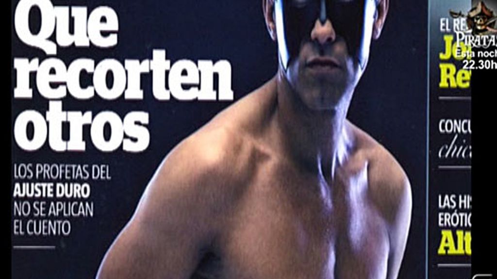 Jesús Vázquez se atrevió con una portada para donar los beneficios.