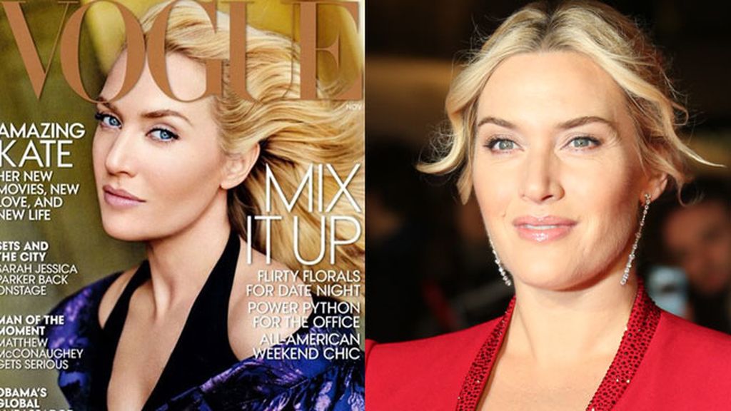 El excesivo retoque de Kate Winslet para Vogue