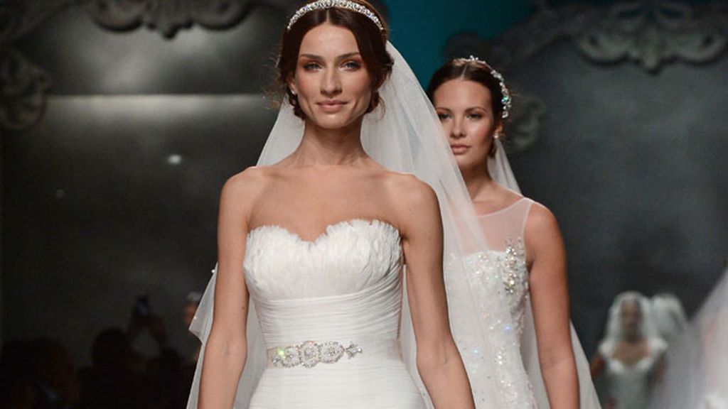 Raquel Jiménez, estrella del desfile St Patrick de Pronovias