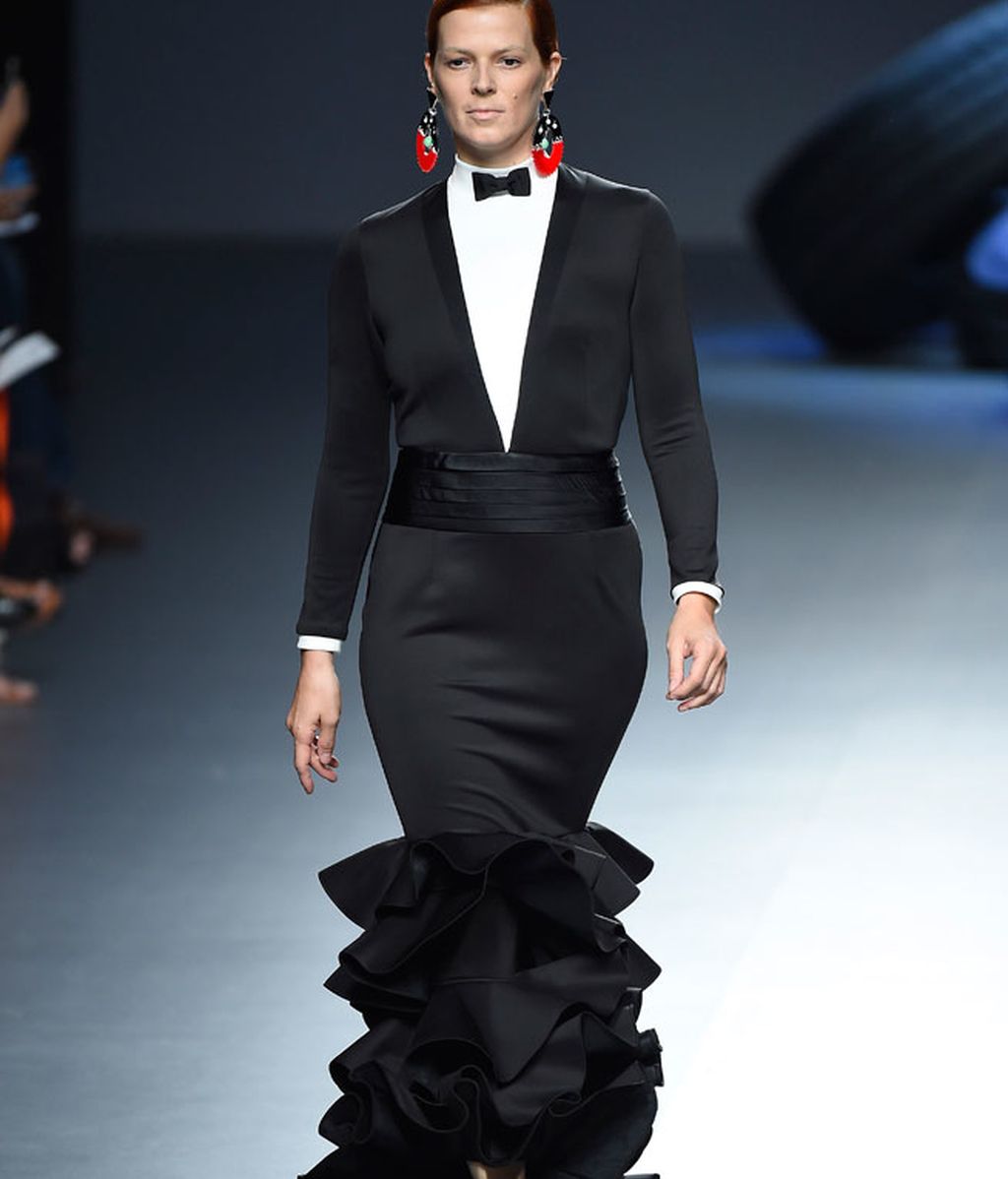 Bimba abrió y cerró el desfile del malagueño