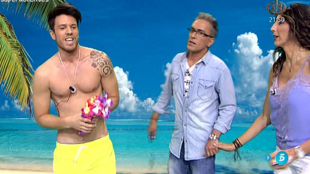Fede, a Kiko: “Sé que querías verme sin camiseta”