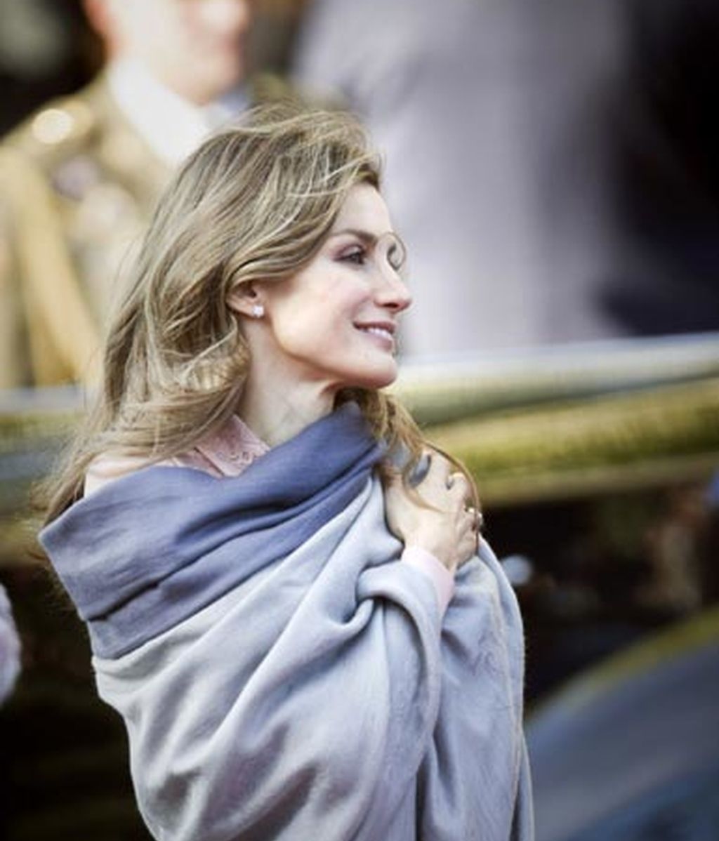 Letizia adora el gris