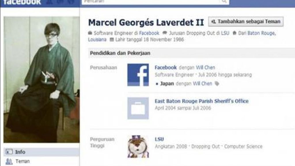 Marcel Georgés Laverdet II: Era amigo de Zuckerberg, Adam D’Angelo y Adam Sittig en Harvard