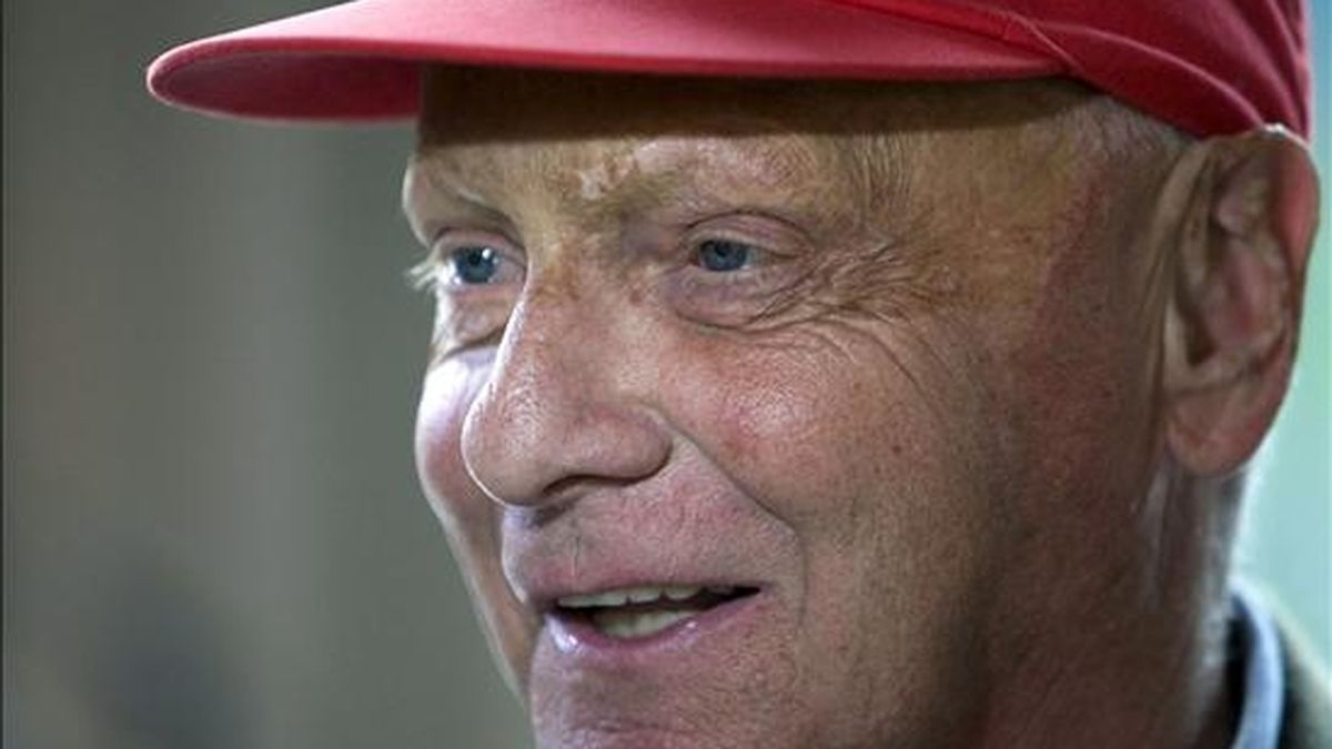 El ex corredor austriaco de Fórmula Uno Niki Lauda. EFE/Archivo