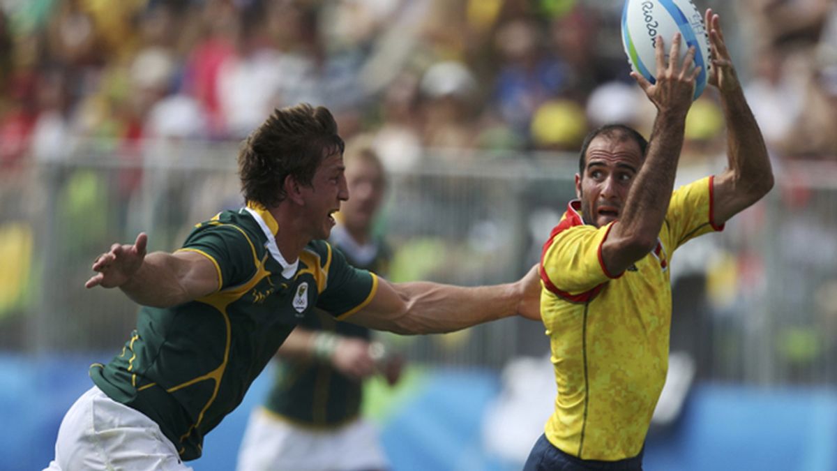 'Los Leones' debutan con una holgada derrota contra Sudáfrica en Rugby a 7