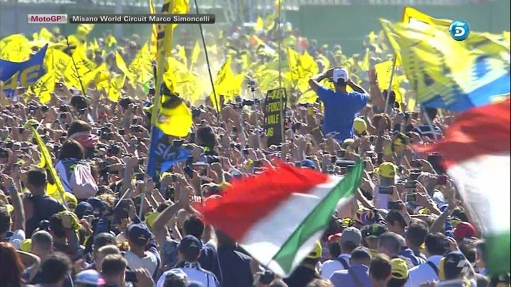 Rossi logra su victoria m ás deseada en Misano