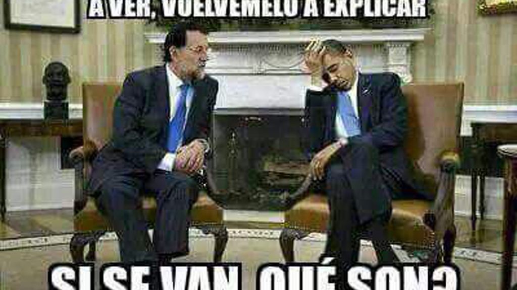 A los internautas, humor no les falta