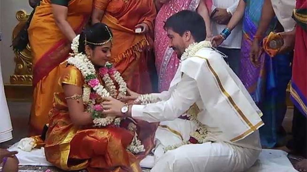 La celebración de la boda