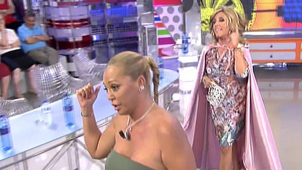 La colaboradora ha 'audicado' y Lydia es la nueva reina de 'Sálvame'