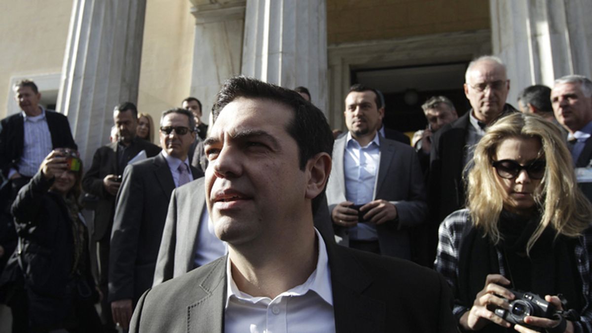 Alexis Tsipras, líder del opositor partido Syriza