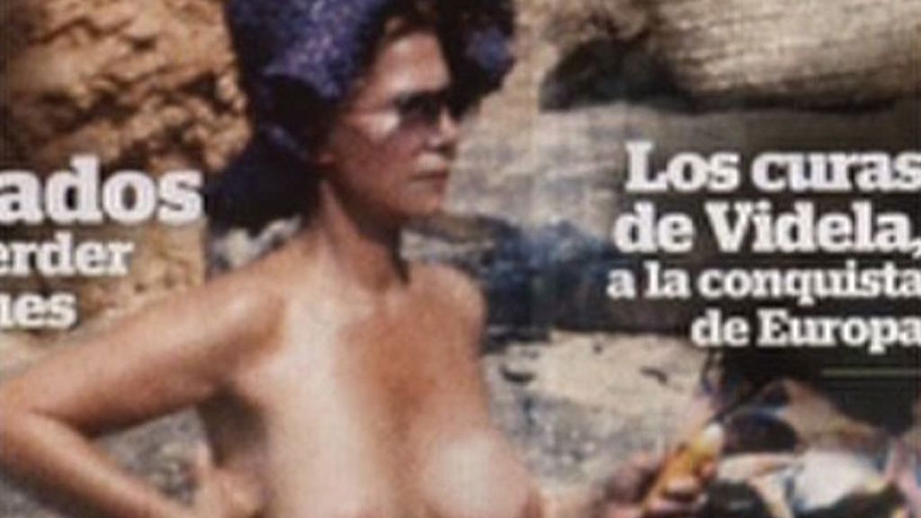 La Duquesa de Alba, en topless