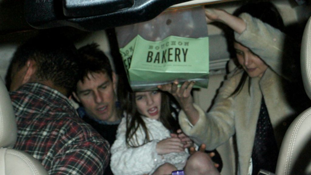Tom Cruise, Suri y Katie Holes