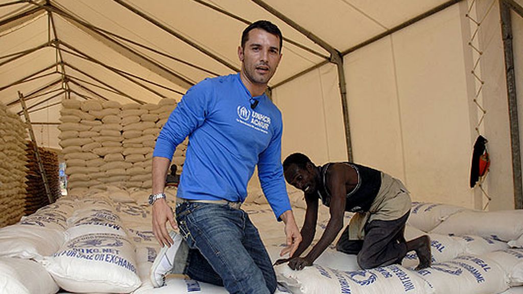 Jesús Vázquez, embajador de ACNUR en Kenia